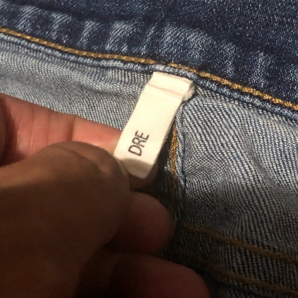 Rag & Bone Jeans Women's 30 Dre Distressed Slim Fit Mid Rise in Canyon Wash - Picture 3 of 7